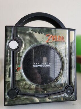 Nintendo GameCube Video Game Console DOL-001 Zelda w/ Cables Vintage Game Cube